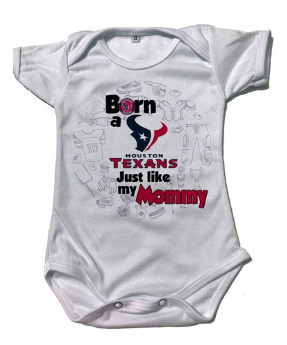Pañalero Bebé Texanos Houston Texans Like My Daddy O Mommy