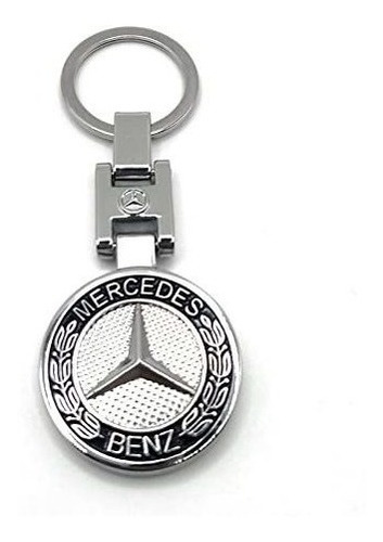 Llavero De Auto Mercedes Benz - Metal Cromado