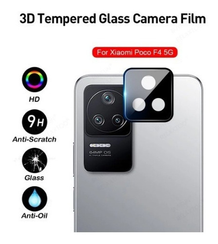 Protector 3d Para Camara Trasera De Xiaomi Poco F4