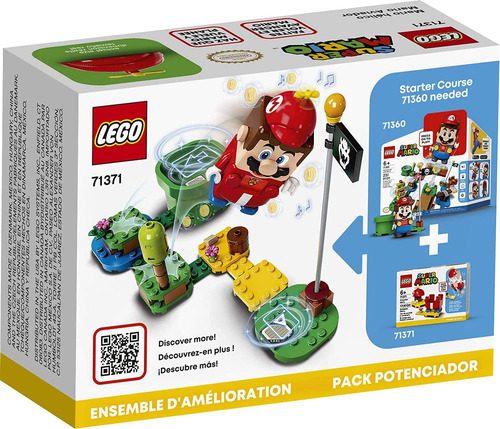 Paquete De Potenciadores Lego Super Mario Propeller Mario 71