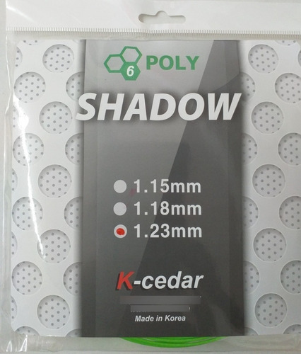 Imagen 1 de 2 de Encordado Cuerda Set Individual K-cedar Shadow - Hexagonal