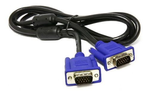 Cable Vga A Vga Macho 1.5 Metros Para Tv Monitor Dvr Cctv Nf