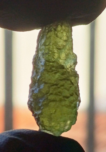 Moldavita Auténtica Piedra De Alta Vibración Arboldivine 19 Verde Musgo