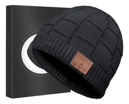 Gorro Con Audífonos De Tecnología Bluetooth Para Color Negro