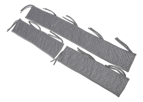 Bed Guard Soft Bumper, 3 Piezas, Barandilla Para Bebés, Tipo