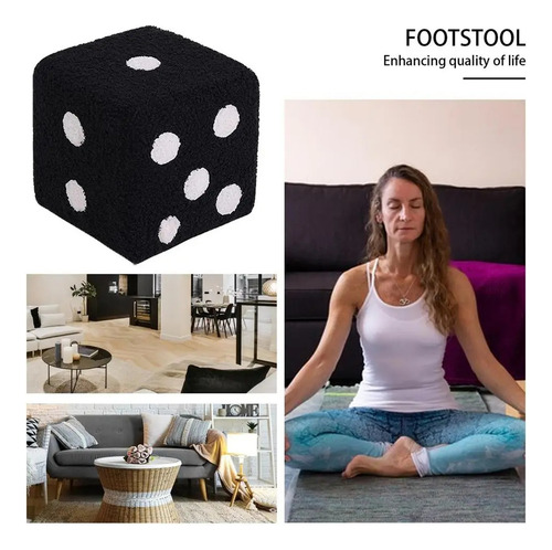 Silla Dice Stool Taburete De Entrada Para Puerta 7,87 X 7,87