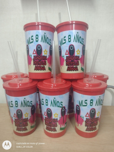 Vasos Con Sorbete X10