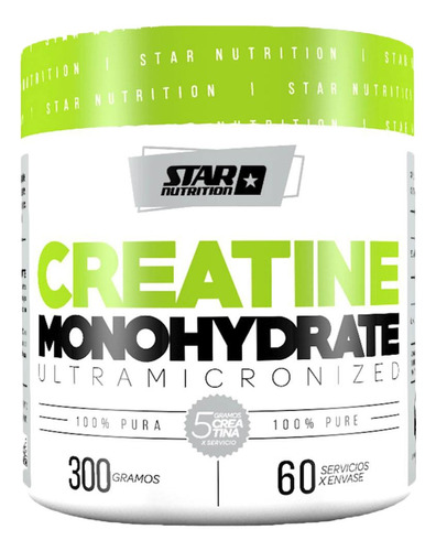 Creatina Monohidrato 300g Star Nutrition 