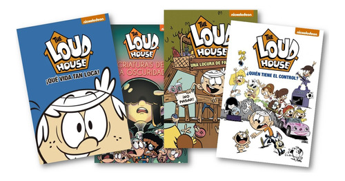 ** Combo 4 Titulos The Loud House ** Comic Nickelodeon