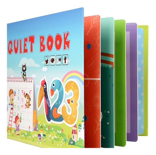 3 Piezas 3 Piezas Libro Silencioso Juguetes Para Niños