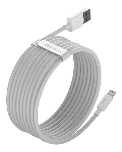 2 Cable iPhone Baseus 12 Pro Max 11 Xr 8 Carga Rapida 1.5m