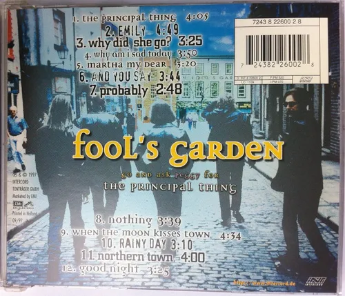 Fools Garden. Cd Original, Nuevo