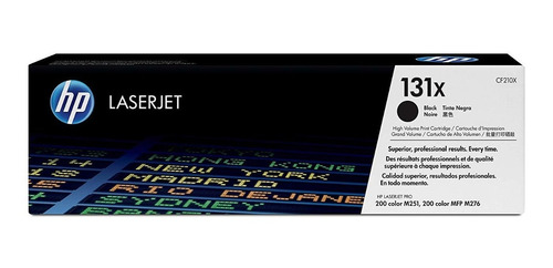 Toner Original Hp 131x Negro Cf210x M251 M276