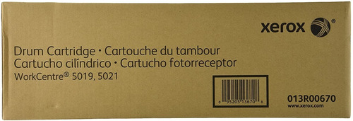 Tambor Xerox Negro Wc 5021/5024-80,000 Páginas - 013r00670