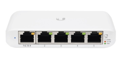 Switch Unifi Administrable Compacto 5puertos 10/100/1000mbps