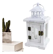 Comprar Portavelas De Madera Portavelas Tipo Farol Elegante Candelab