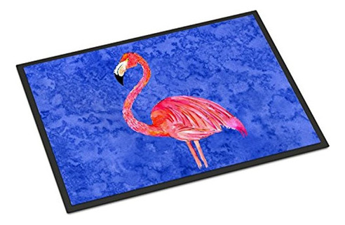 Tesoros De La Caroline 8685 Alfombra Rosa Flamingo Mat Inter