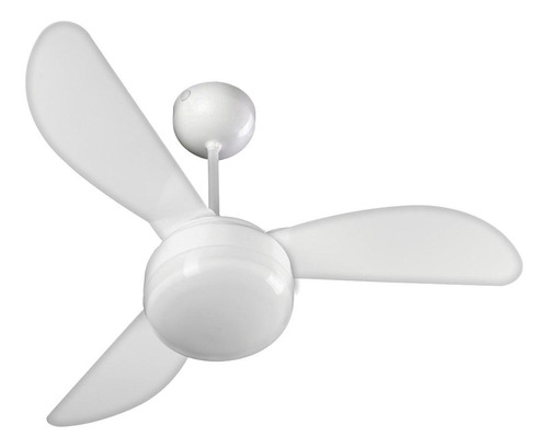 Imagen 1 de 3 de Ventilador de techo Ventisol Fênix Controle blanco con 3 aspas de  plástico, 960 mm de diámetro 220 V