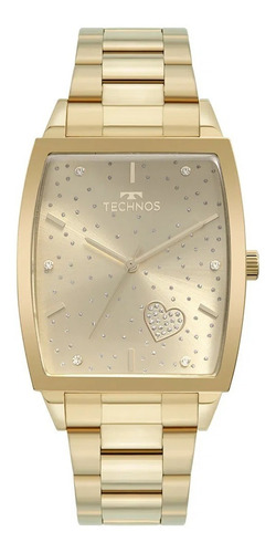 Relógio Technos Dourado Feminino Trend 2035muj/1x