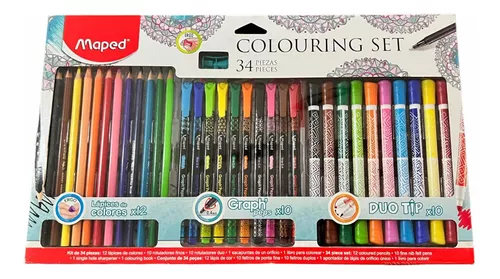 Estuches de colores Maped - Taller de dibujo y pintura Aceña - Olmedo