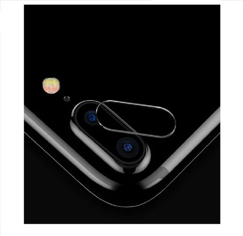 2 Micas Cristal Camara Para iPhone XR X 8 Xs Max 8 Plus Lujo