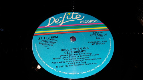 Kool & The Gang Celebremos Vinilo Maxi En Español Usa 1981
