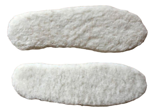 Kit Com 2 Pares De Palmilha De Lã Natural - Envio Imediato