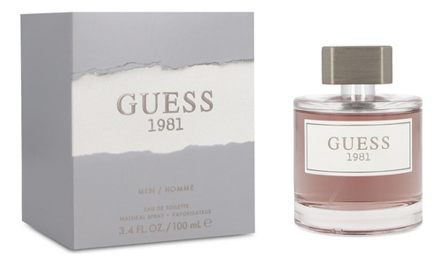 Guess 1981 Men 100 Ml Edt Spray - Caballero