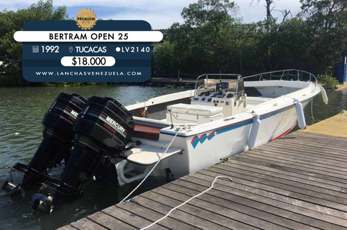Imagen 1 de 10 de Lancha Bertram Open 25 Lv2140