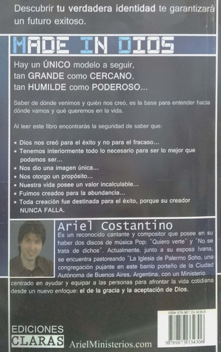 Descubre Tu Verdadera Identidad Made In Dios Ariel Costantin