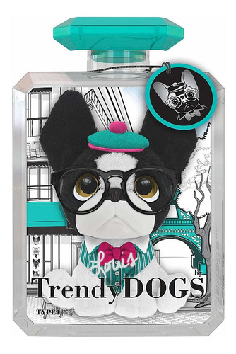 Cachorro De Pelucia Trendy Dogs Louis De Paris Fun 80065