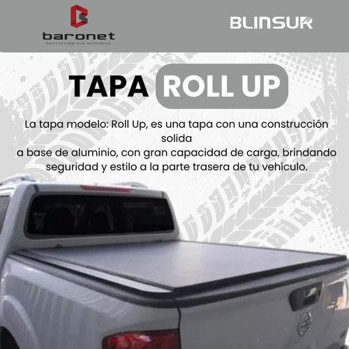Tapa Cubre Batea Roll Up Para Jac Frison T8 2020 - 2024 +