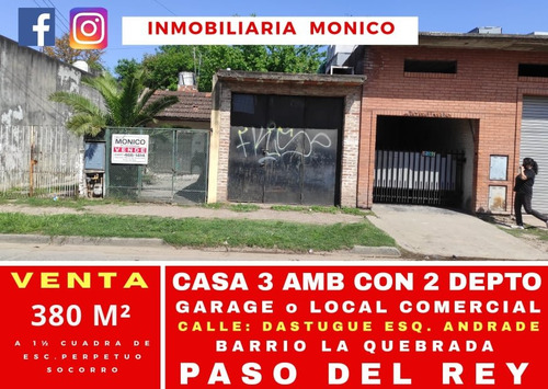 Venta Casa Multifamiliar En Paso Del Rey Barrio La Quebrada