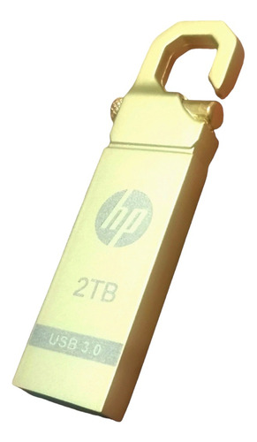 Memoria Usb 2tb Alta Velocidad 3.0 2000gb Dorado