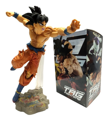 Figura De Goku Colección 20cm Tag Fighters 