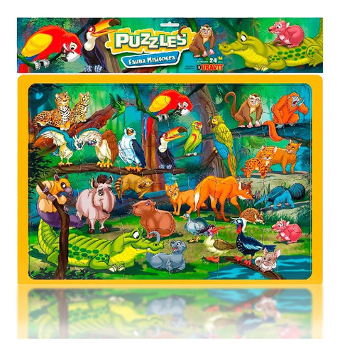 Puzzle Didactico Fauna Misionera