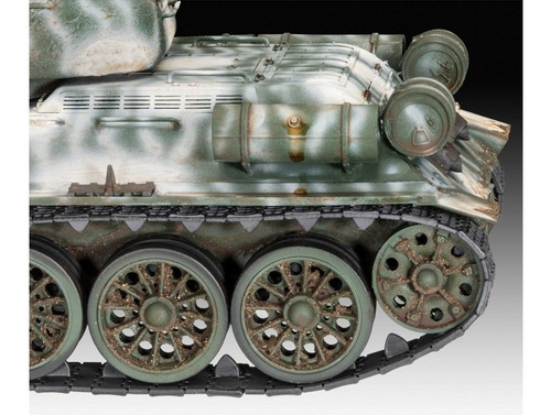 Imagen 2 de 6 de Tanque T-34/85 - Escala 1/35 Revell 03319