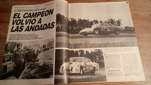 Revista Corsa 1009 Año 1985 Sin Lámina 31/10 Rally Cocho (Usado)