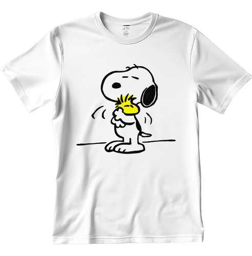Snoopy Charlie Brown Caricaruta - Dtg - Buena Polera