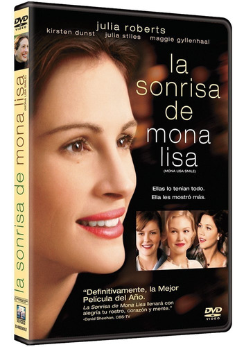 La Sonrisa De Mona Lisa Julia Roberts Pelicula  Dvd