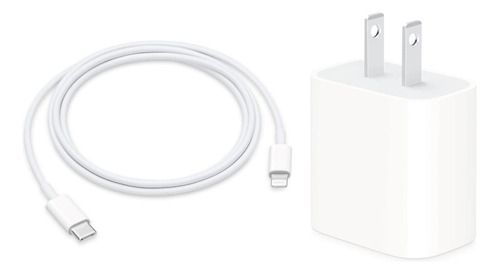 Adaptador Apple 20 W + Cable Lightning ( 1 M)