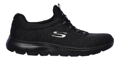 Tenis Lifestyle Skechers Summits Fresh Take Negro-negro