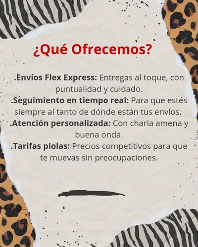 Servicio De Mensajería Y Envío Flex 