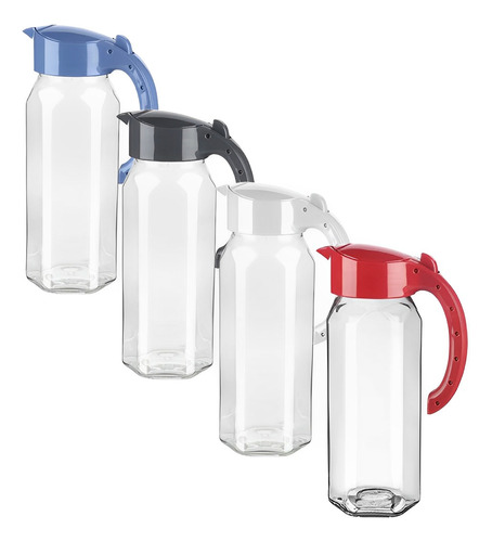 Jarra De Vidrio 1.5 Litros Titiz Para Agua Jugos Bebidas