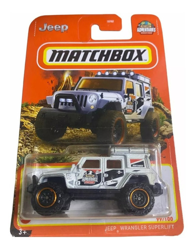 Matchbox Jeep Wrangler Superlift 99/100
