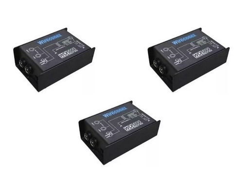 Direct Box Wireconex Wdi600 Passivo Kit Com 3