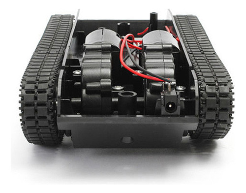 Kit De Chassi De Carro-tanque P Smart Robot Rubber Track Cra