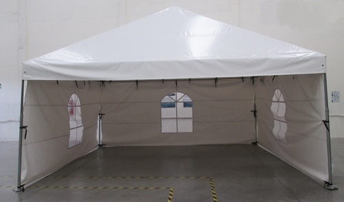 Carpa Para Eventos Duroplex 18oz 10x20 Con Paredes Laterales