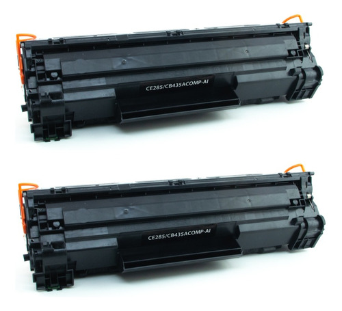 2 Pza Toner Compatible Con Ce285a Cb435a Cb436a Cc388a