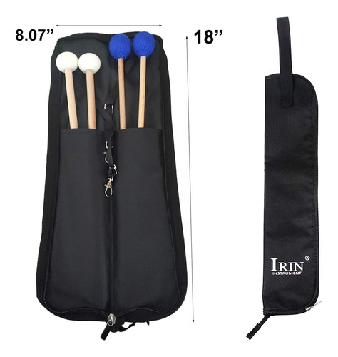 Juego De Mazos De Marimba Y Mazos De Timbales Estuche -...